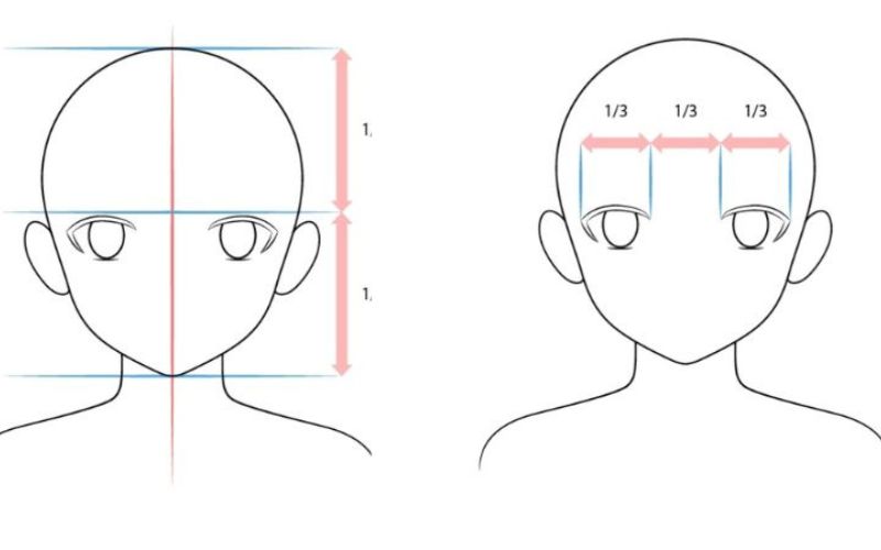 Cách vẽ mắt nhân vật anime nam