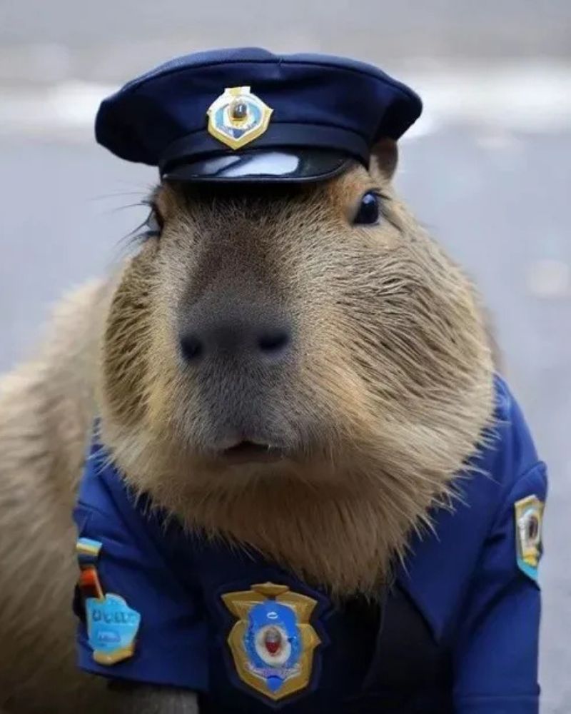 Capybara meme vô tri cho điện thoại