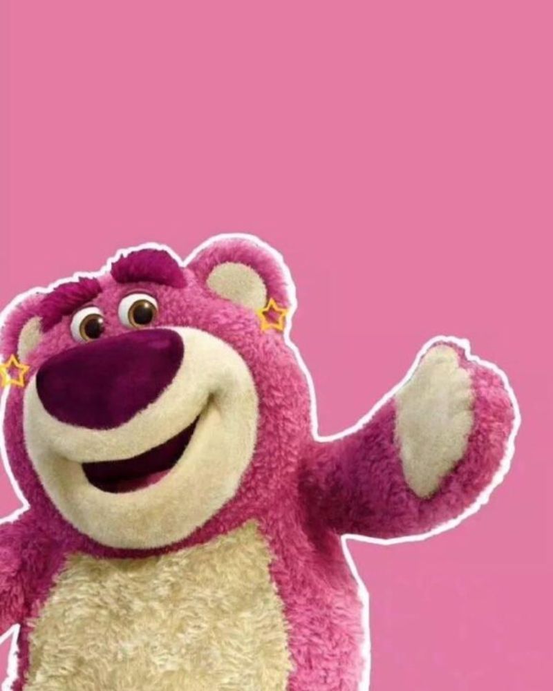 Hình nền gấu dâu Lotso dễ thương