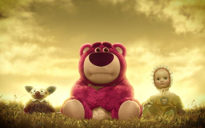Hình nền gấu dâu Lotso