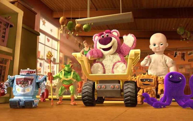 Tải hình nền gấu dâu Lotso cute cho máy tính