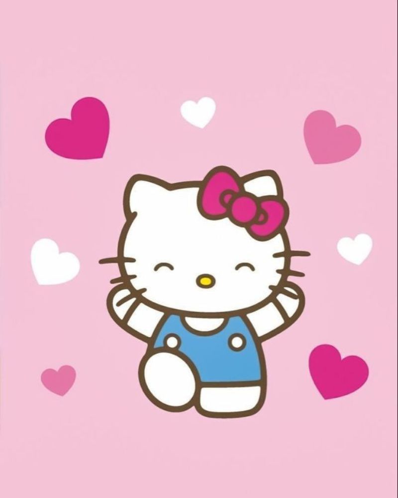Hình nền Hello Kitty dễ thương