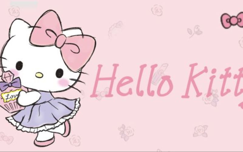 Ảnh nền Hello Kitty cho máy tính