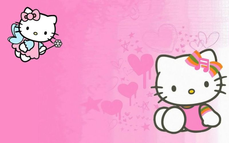 Hình nền đẹp Hello Kitty