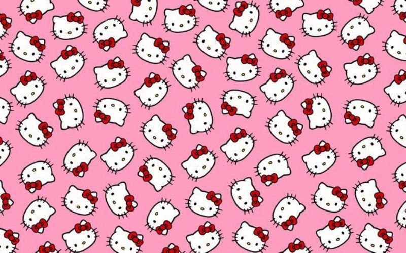 Hình nền Hello Kitty bựa