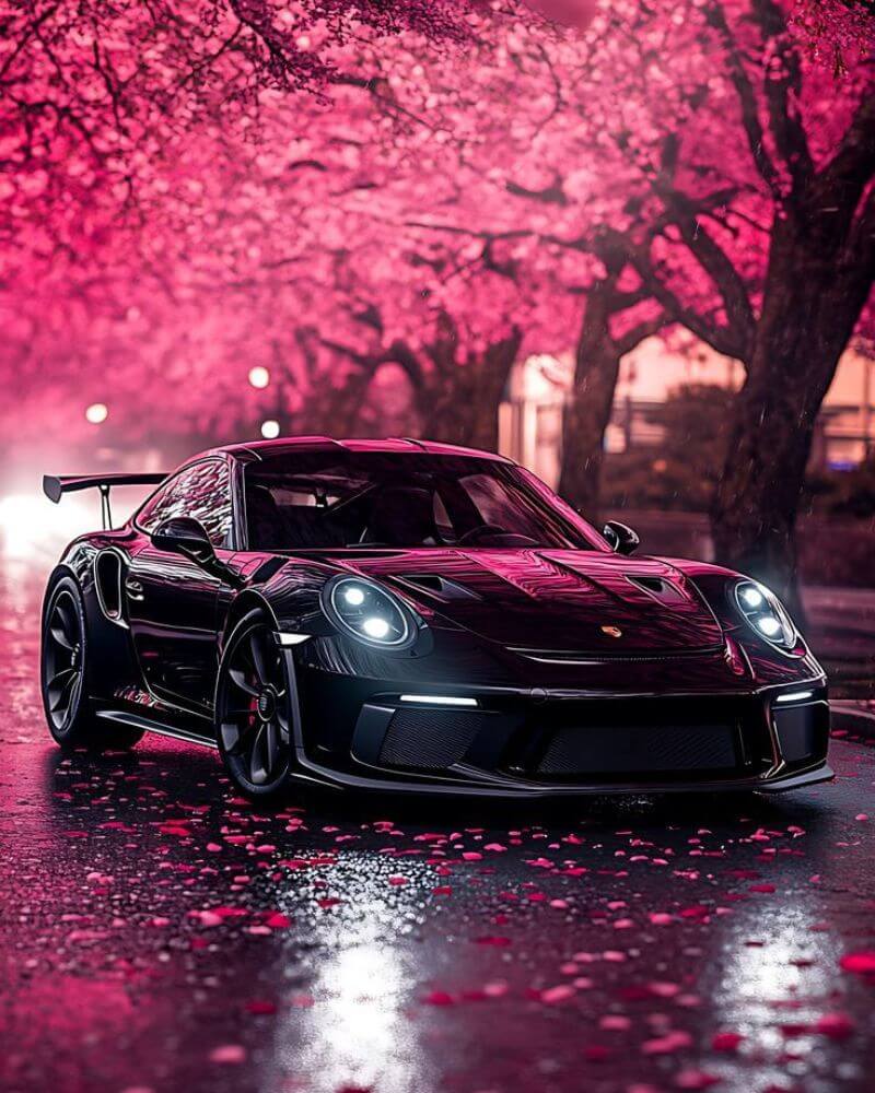 Hình nền điện thoại xe Porsche