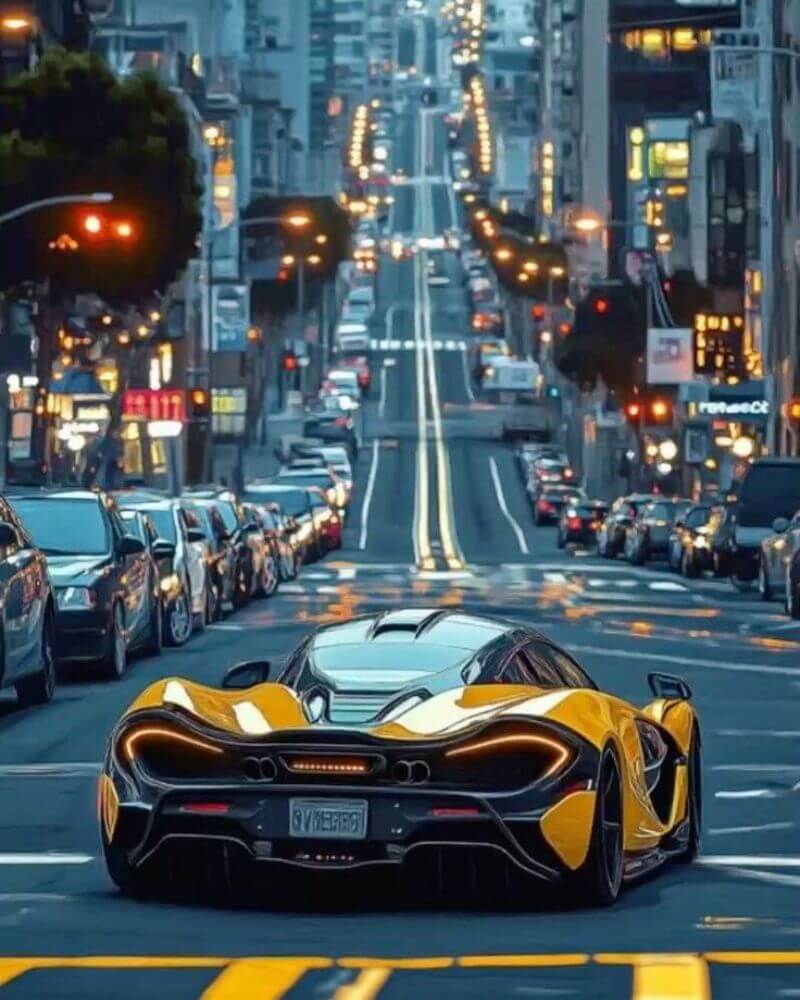 Hình nền siêu xe Mclaren 4K cho điện thoại