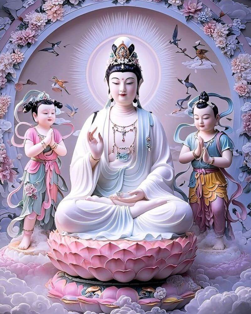 Hình nền hoa sen phật giáo- Bộ sưu tập hình nền hoa sen Phật giáo đẹp cho điện thoại
