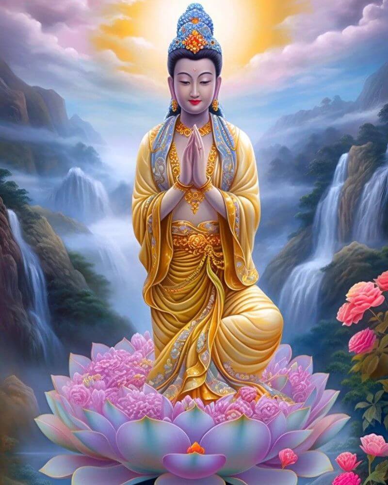 Hình nền hoa sen phật giáo- Bộ sưu tập hình nền hoa sen Phật giáo đẹp cho điện thoại