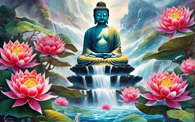 Hình nền hoa sen phật giáo- Tuyển chọn hình nền hoa sen Phật giáo đẹp cho máy tính