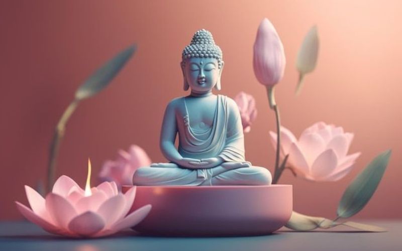 Hình nền hoa sen phật giáo- Tuyển chọn hình nền hoa sen Phật giáo đẹp cho máy tính