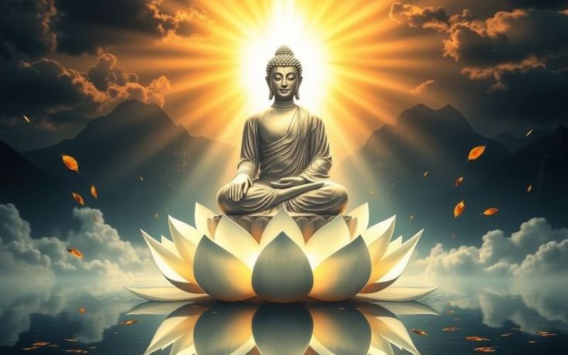 Hình nền hoa sen phật giáo- Tuyển chọn hình nền hoa sen Phật giáo đẹp cho máy tính