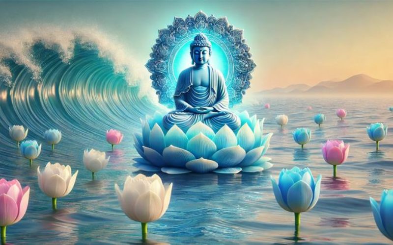 Hình nền hoa sen phật giáo
